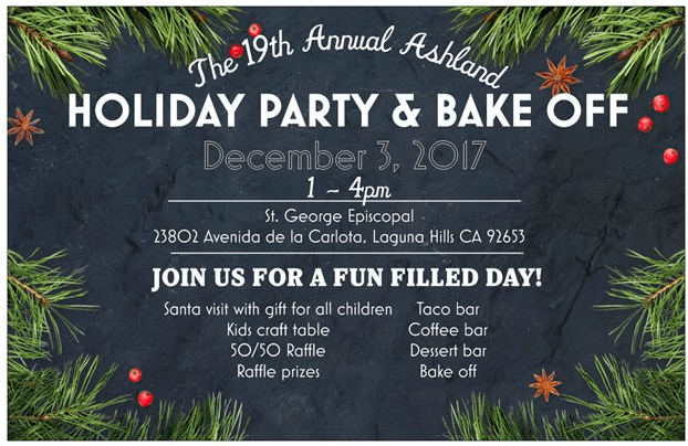 You are currently viewing Ashland Holiday Bake-Off!